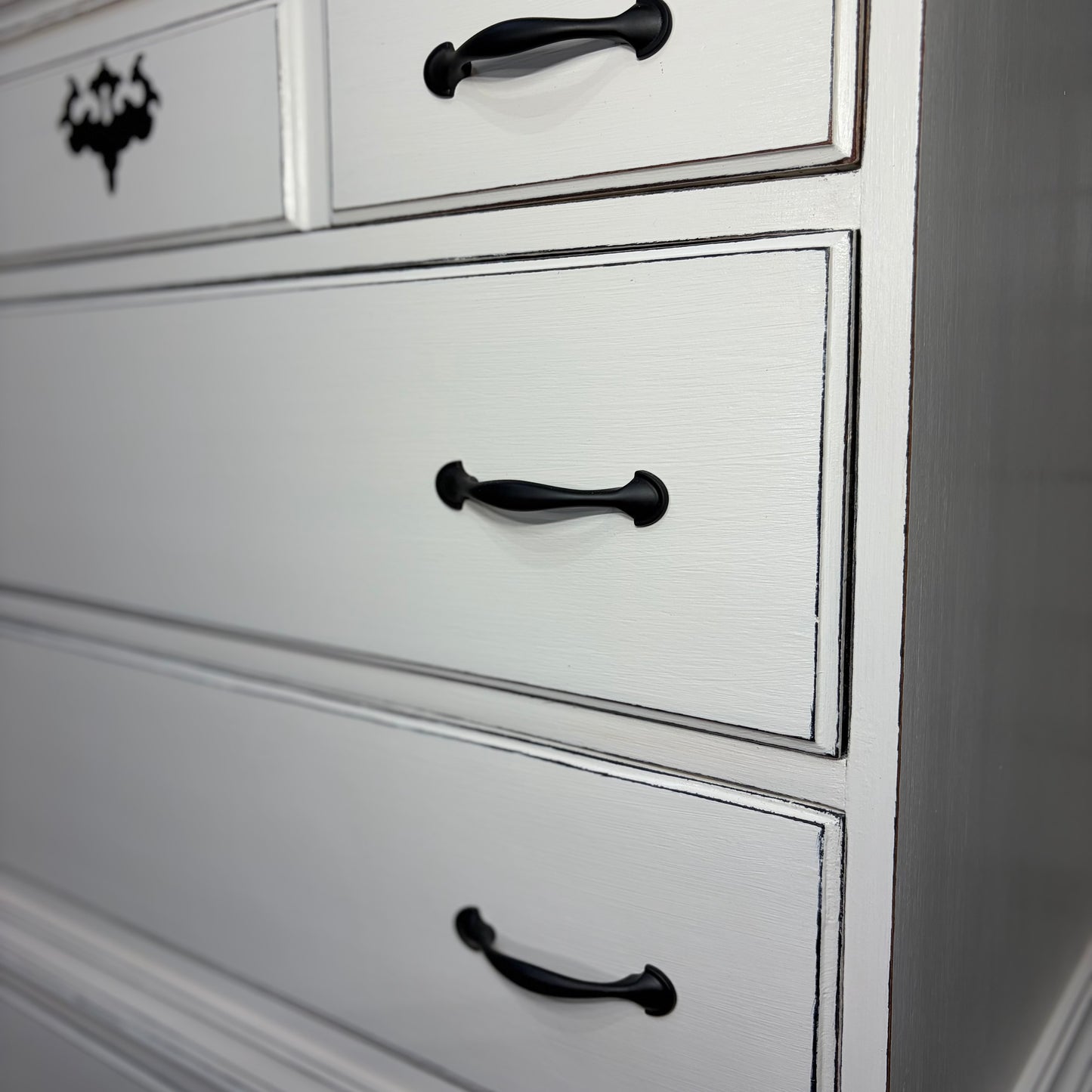 Tall White Dresser