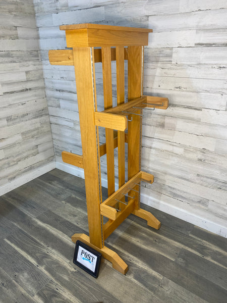 Adjustable Wood Retail Display