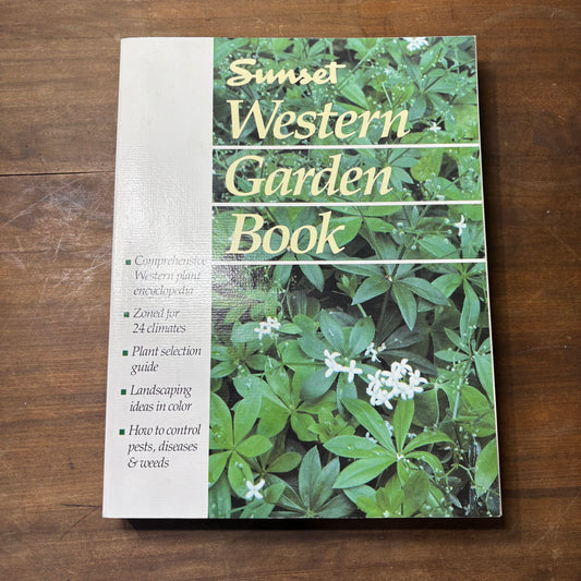 Vintage Sunset Western Garden Book