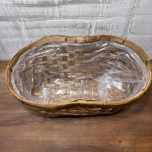 Peanut Shaped Woven Basket