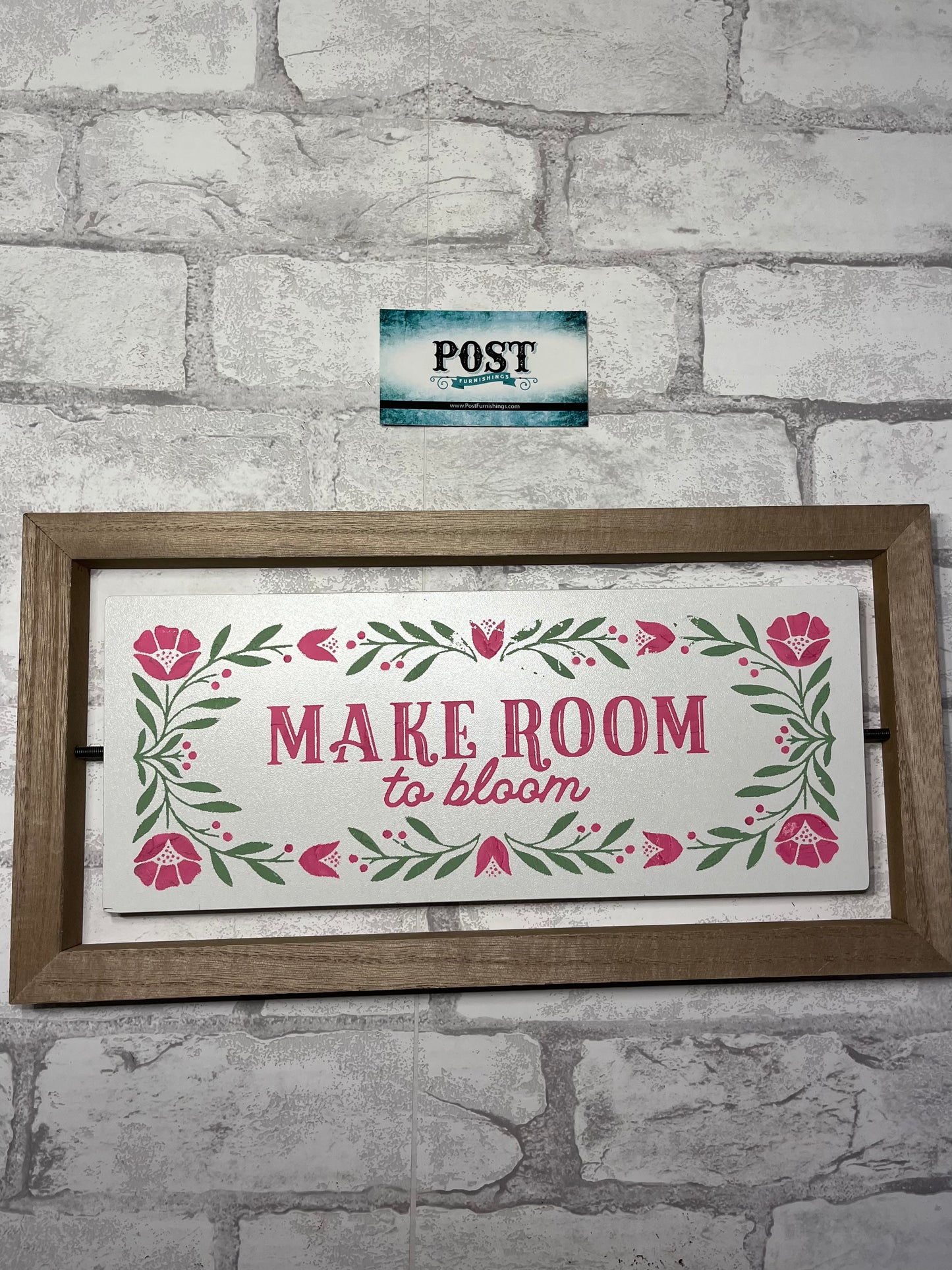 Floral Spring And Summer Flip Sign