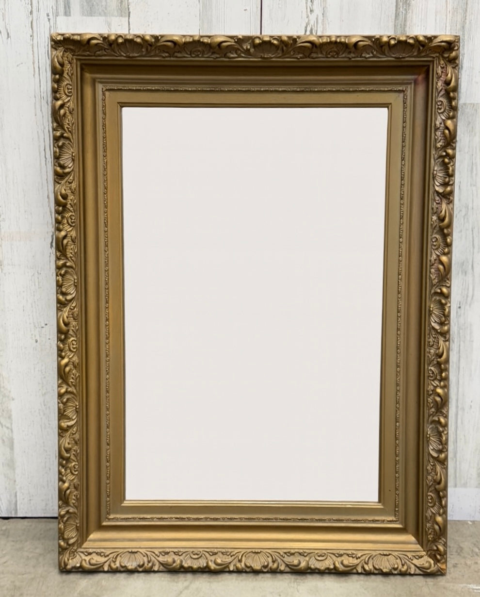 Vintage Gold Ornate Wall Mirror
