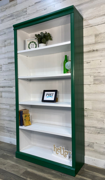 Large Green Bookshelf