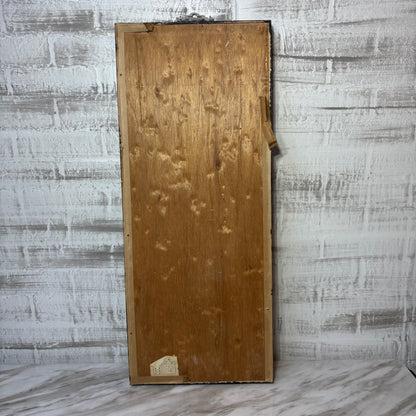 Vintage Asian Art Shadow Box