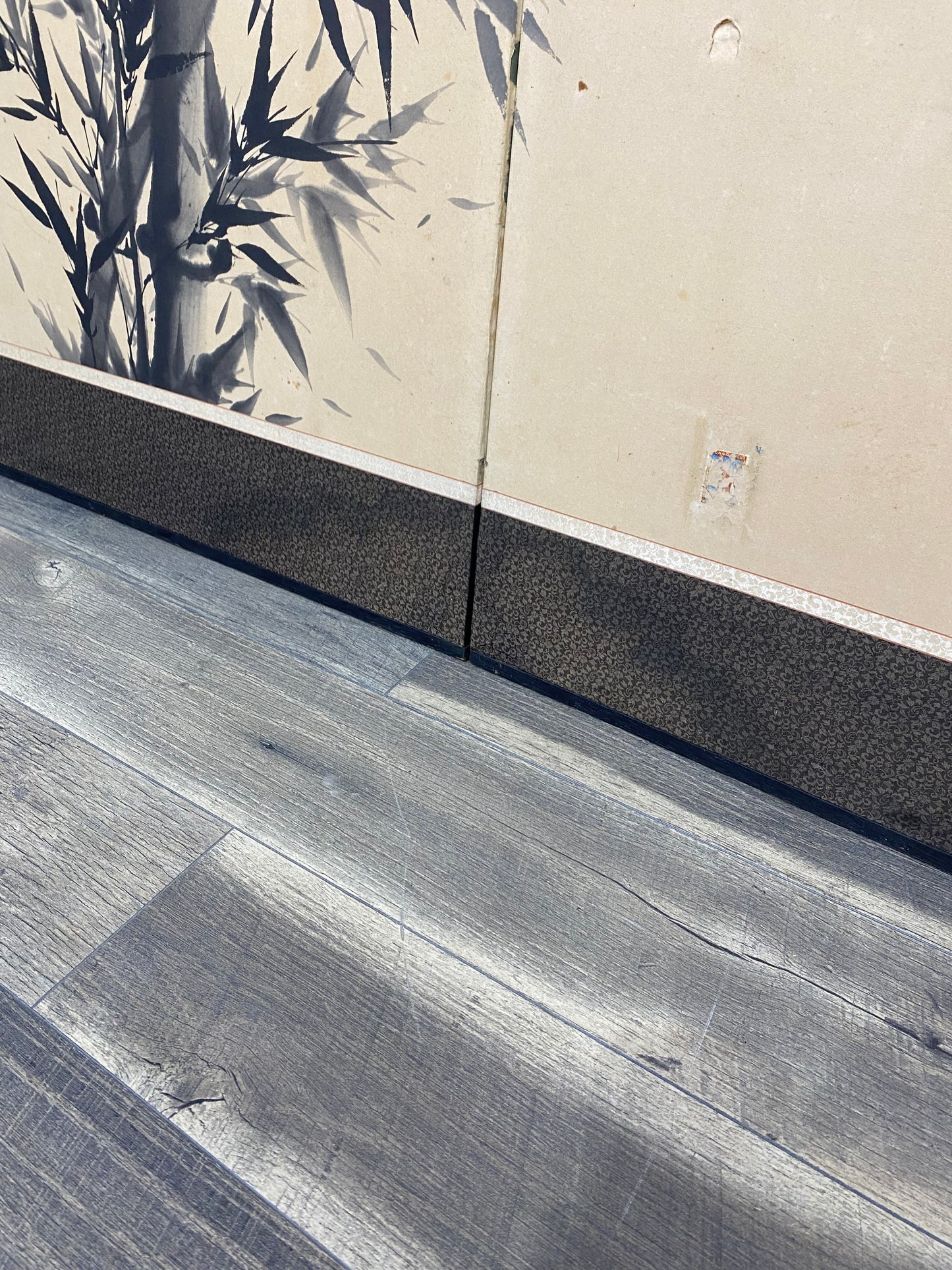 Chinese Bamboo Ink Painting Sumi-E