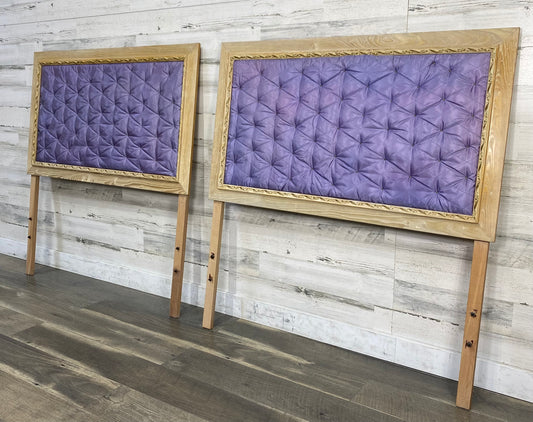 Set Of 2 Antique Twin Headboards