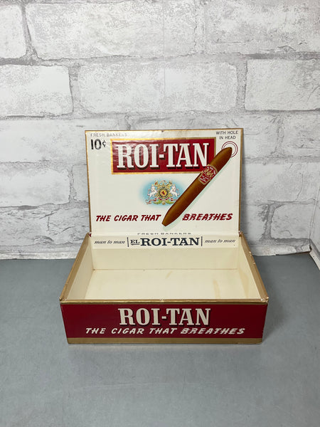 Vintage Roi-Tan Cigar Box