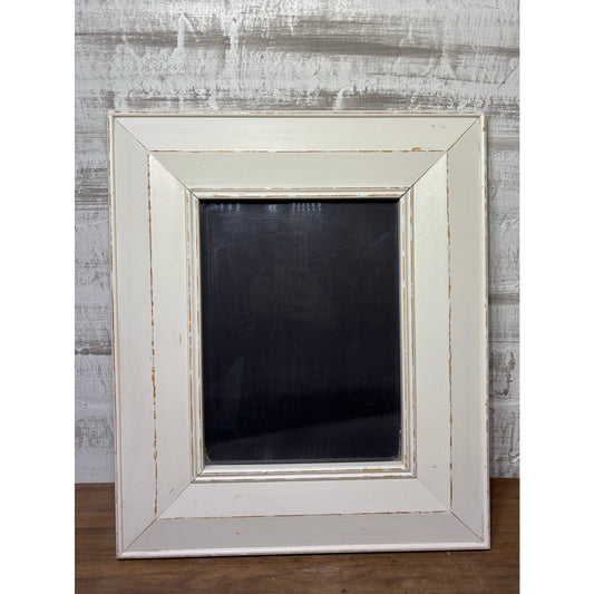White Distressed Picture Frame