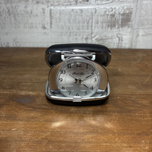 Vintage “Travel Ben” Travel Desk Clock W/ Black Case