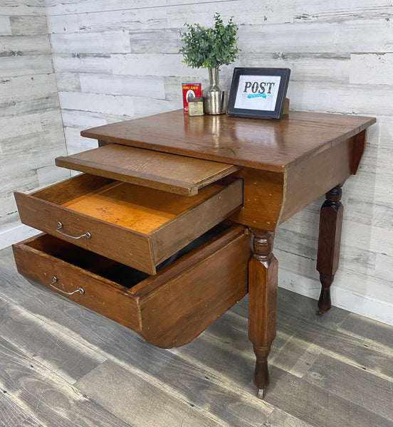 Antique Possum Belly Dough Bakers Table