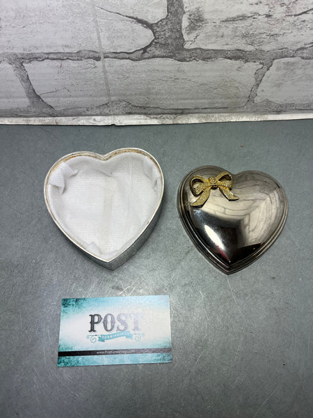 Heart Shaped Trinket Box