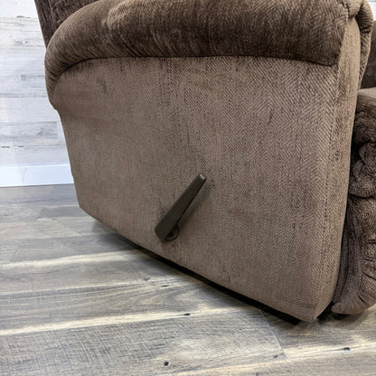 Brown Rocking Recliner Chair