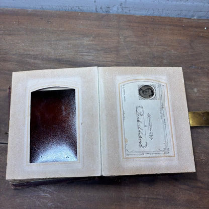 Antique Victorian Photo Album W/ Photos