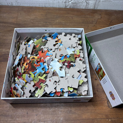Memory Lane Horses By The Barn 300 Piece Puzzle