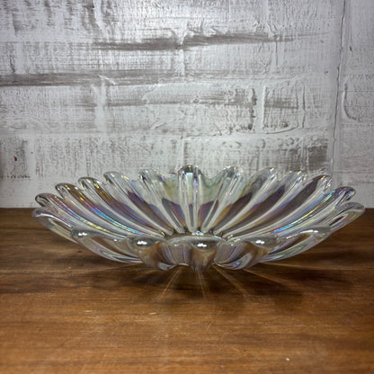 Vintage Federal Celestial Glass Iridescent Bowl/ Dish