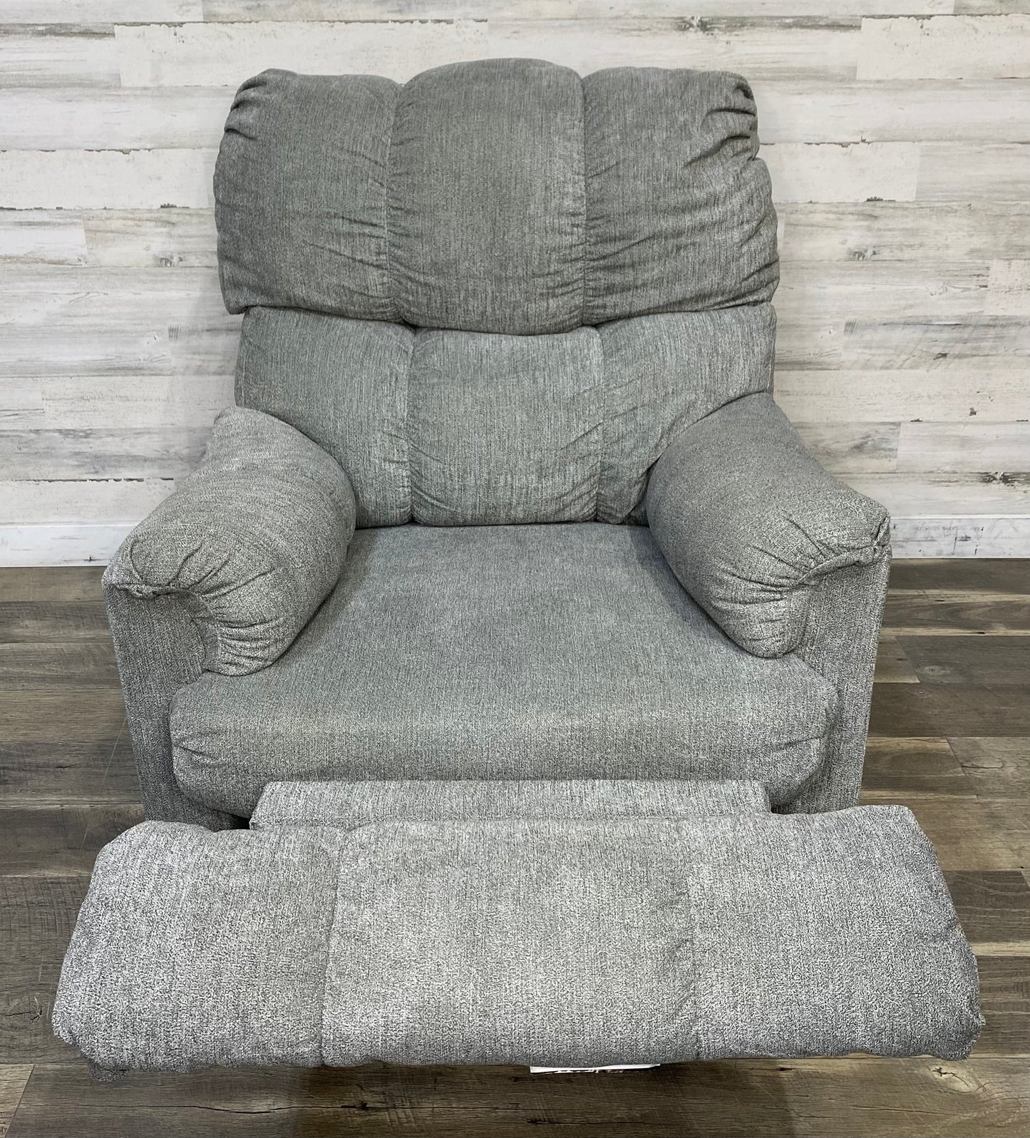 Gray Rocker Recliner Chair