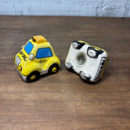 New York Taxi Salt & Pepper Shakers