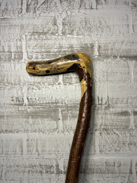 Natural Carved Wood Cane