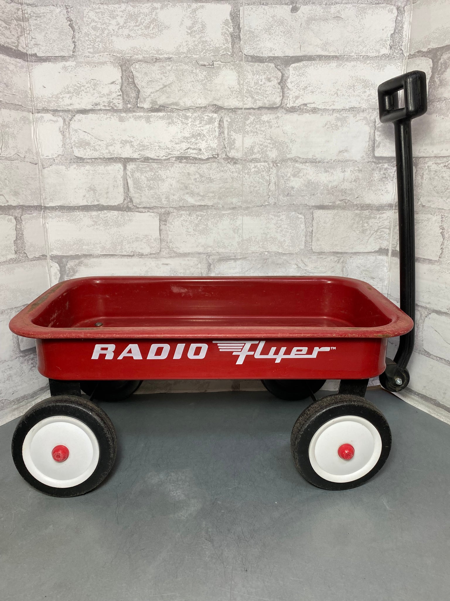 Small Red Radio Flyer Wagon