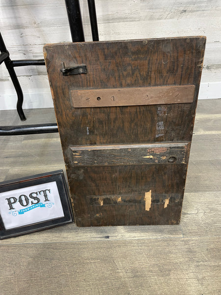 Antique Adding Machine and Stand