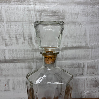 Vintage Glass Decanter Bottle