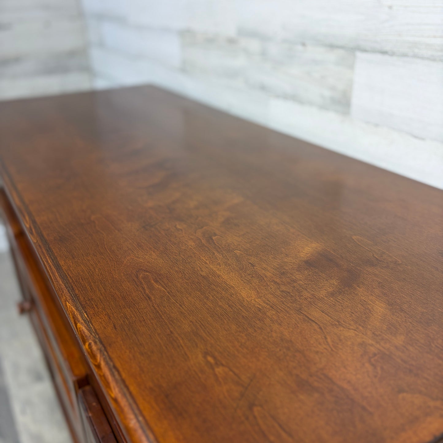 Wood & Stone Tv Stand