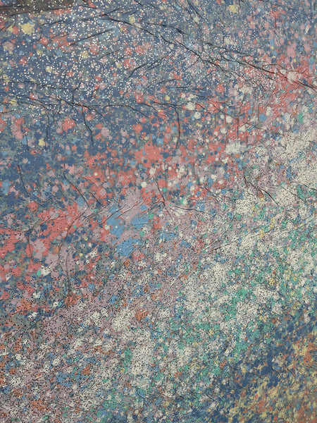 Sparkly Textured Painting