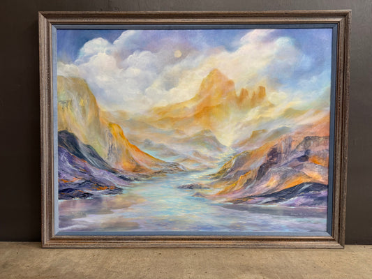 Original Oil Painting “Return to Sedona” by Alice Rouske