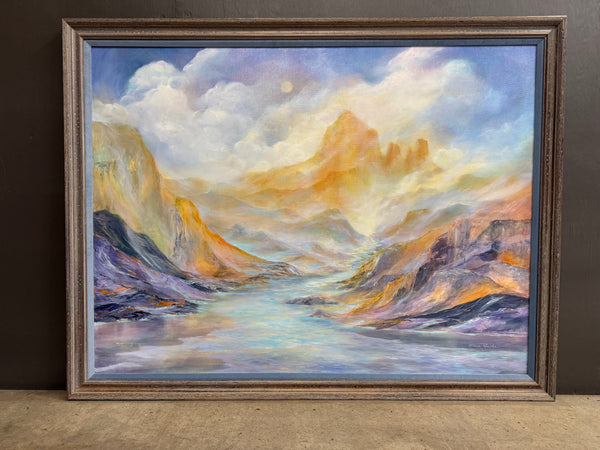 Original Oil Painting “Return to Sedona” by Alice Rouske