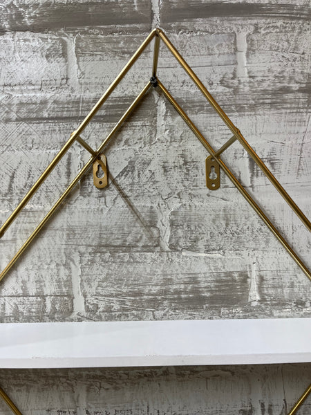Hanging Diamond Shaped Modern Shelf