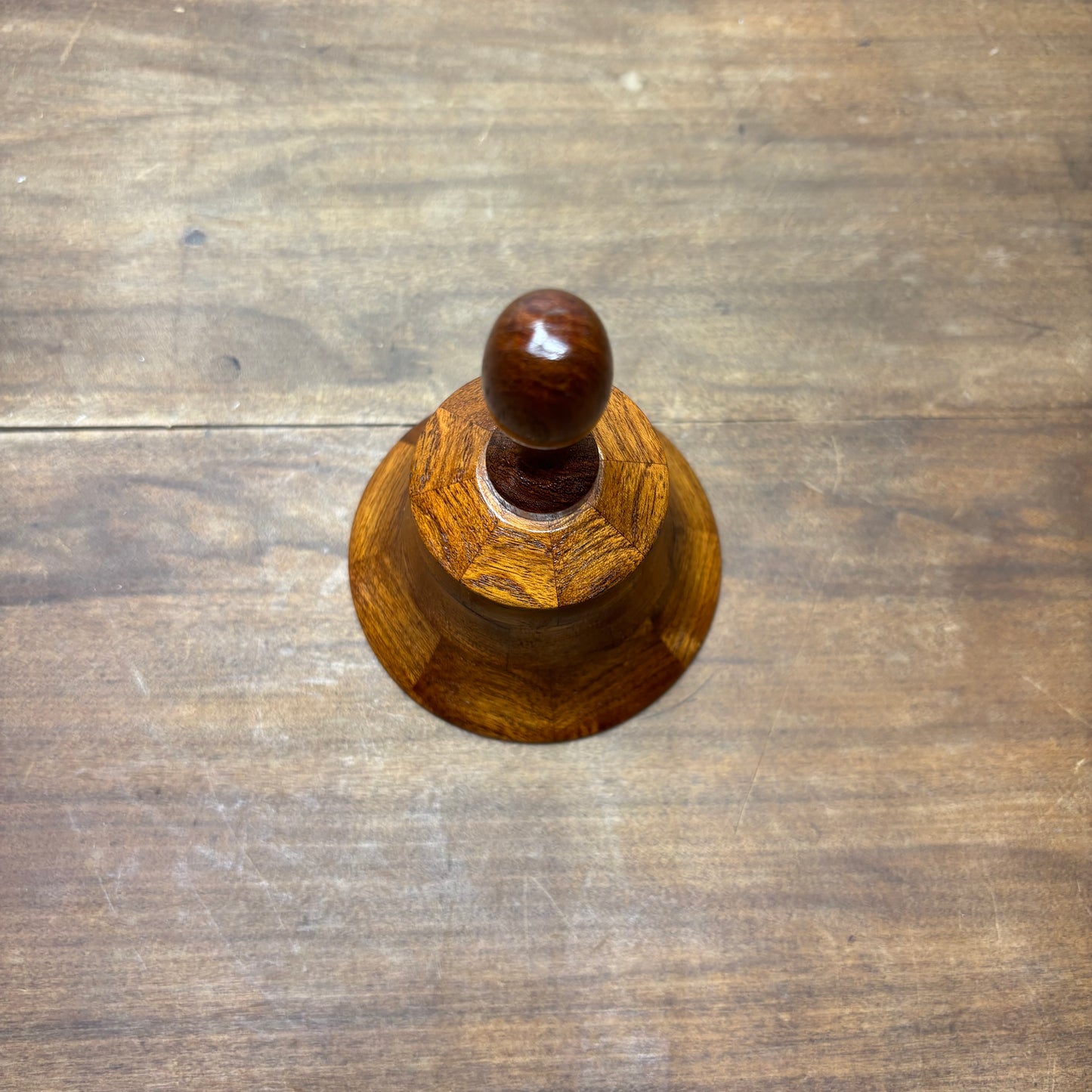 Handmade Wooden Hand Bell