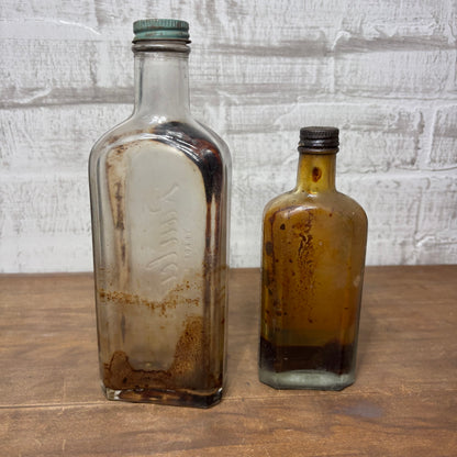 Antique Glass Bottle Set #8