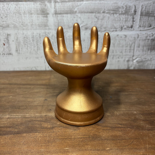 Ceramic Gold Hand Art Figurine