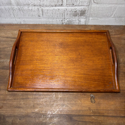 Mid Century Teak Wood Tray