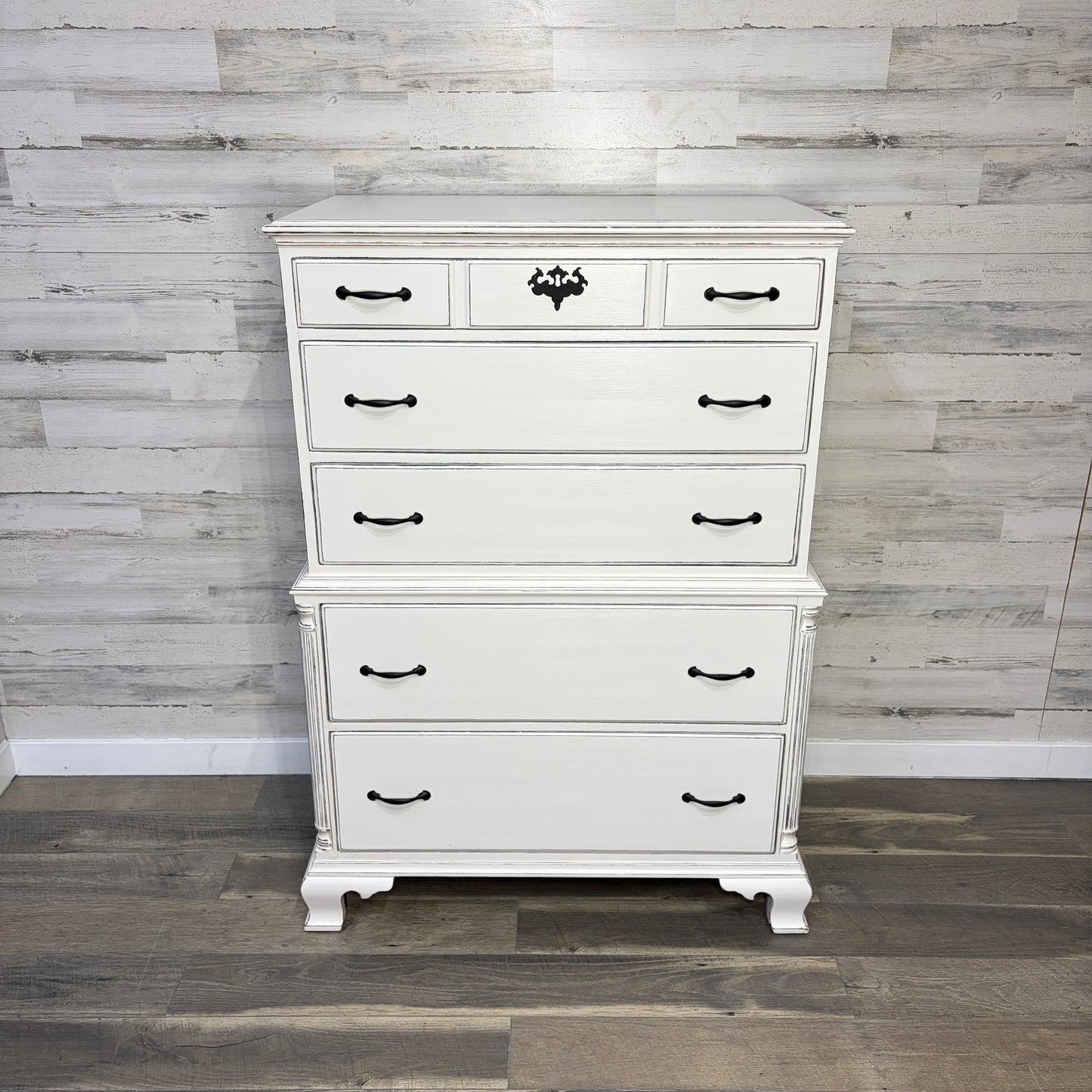 Tall White Dresser