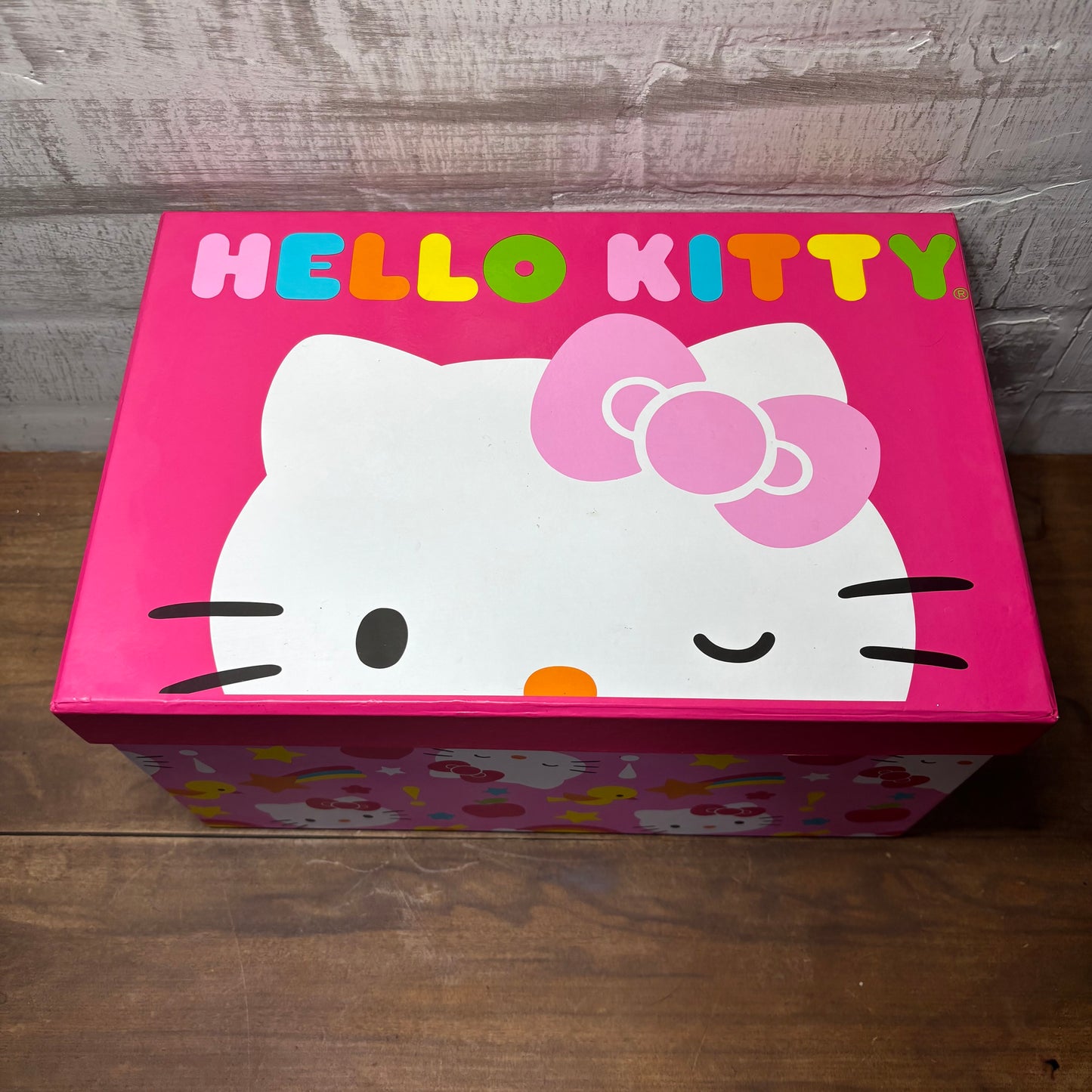 Pink Hello Kitty Storage Box