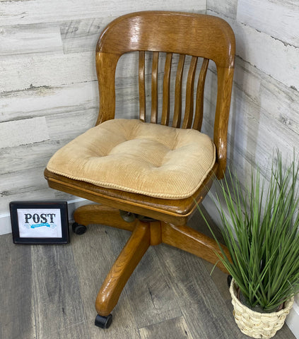 Oak Office Chair