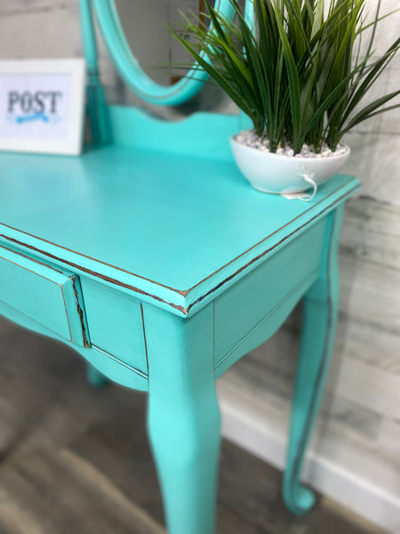 Turquoise Vanity Set