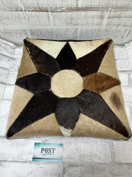 Western Cow Skin Seat Cushion