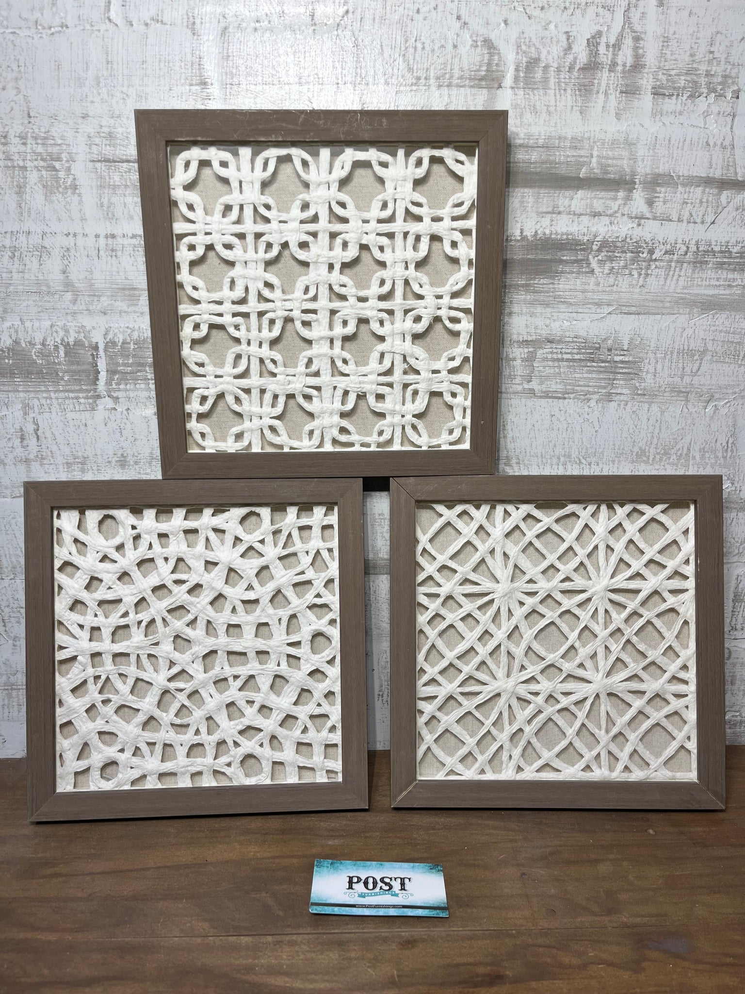 Boho Shadowbox Wall Decor Set Of 3