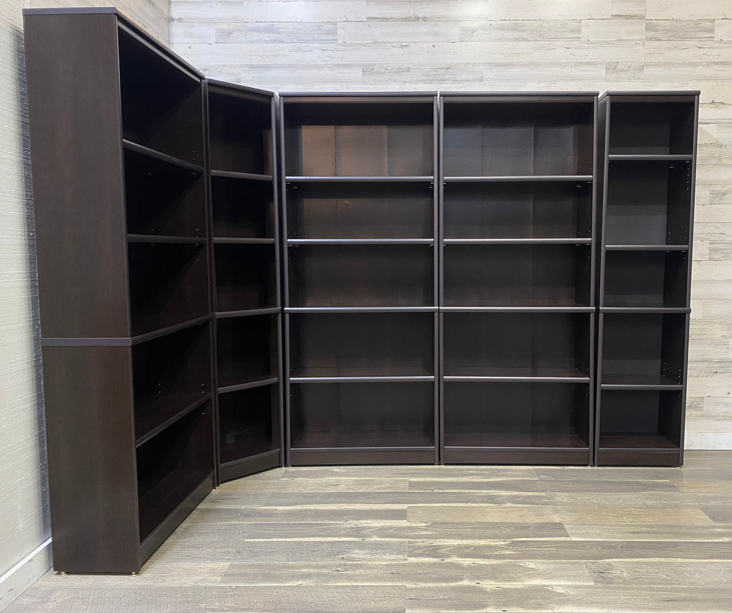 Corner Unit Set Of 5 Bookshelves