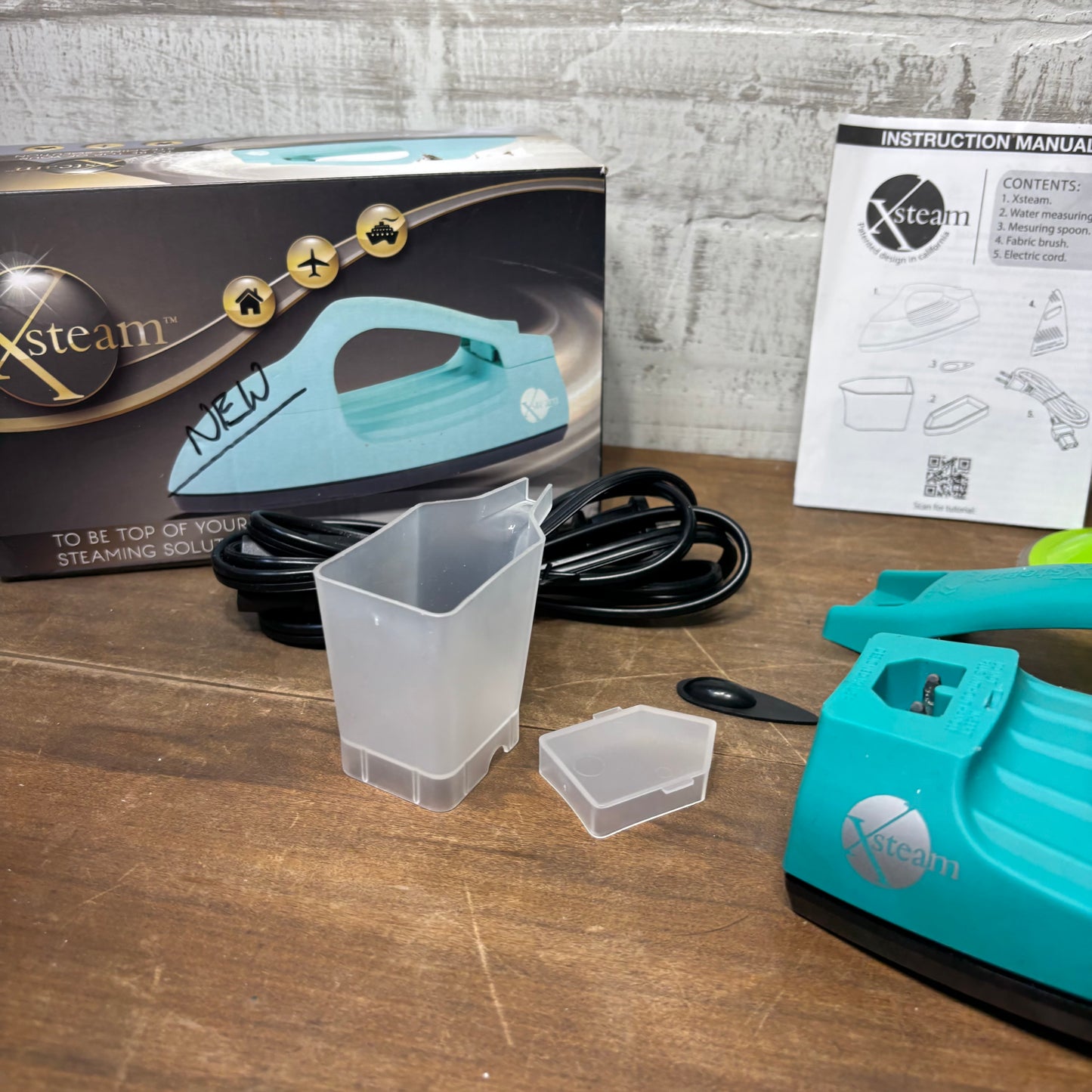 Xsteam Steamer Travel Portable Iron NEW
