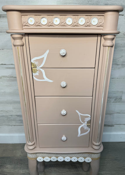 Standing Floor Jewelry Box Dresser