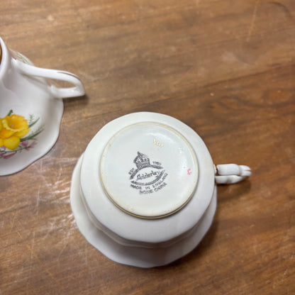 Vintage Teacup Set Of 4 #4