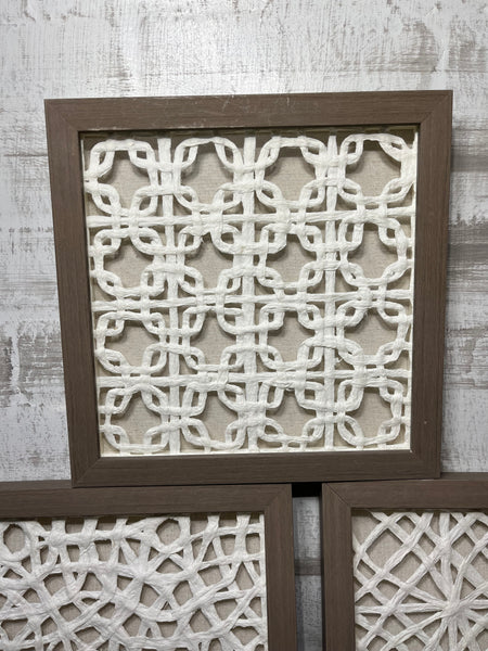 Boho Shadowbox Wall Decor Set Of 3