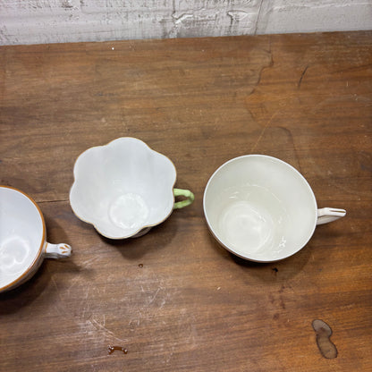 Vintage Teacup Set Of 4 #2