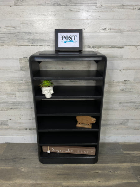 Small Black Bookshelf