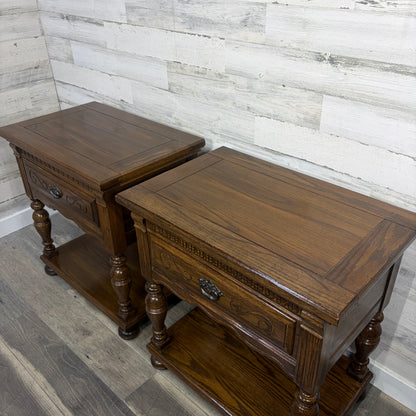 Set Of 2 Ethan Allen Royal Charter Nighstands