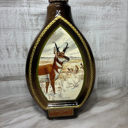 Vintage Beam’s Choice The Pronghorn Antelope Bourbon Decanter