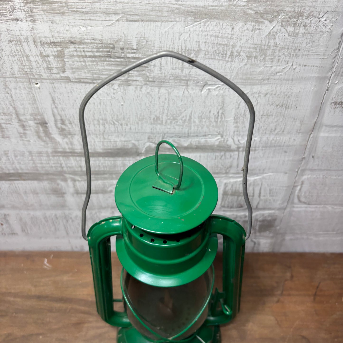 Vintage Green Kerosene Oil Lantern